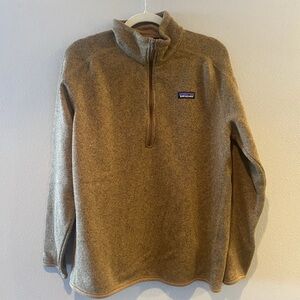 Patagonia Womens Brown Zip-Up Sweater
